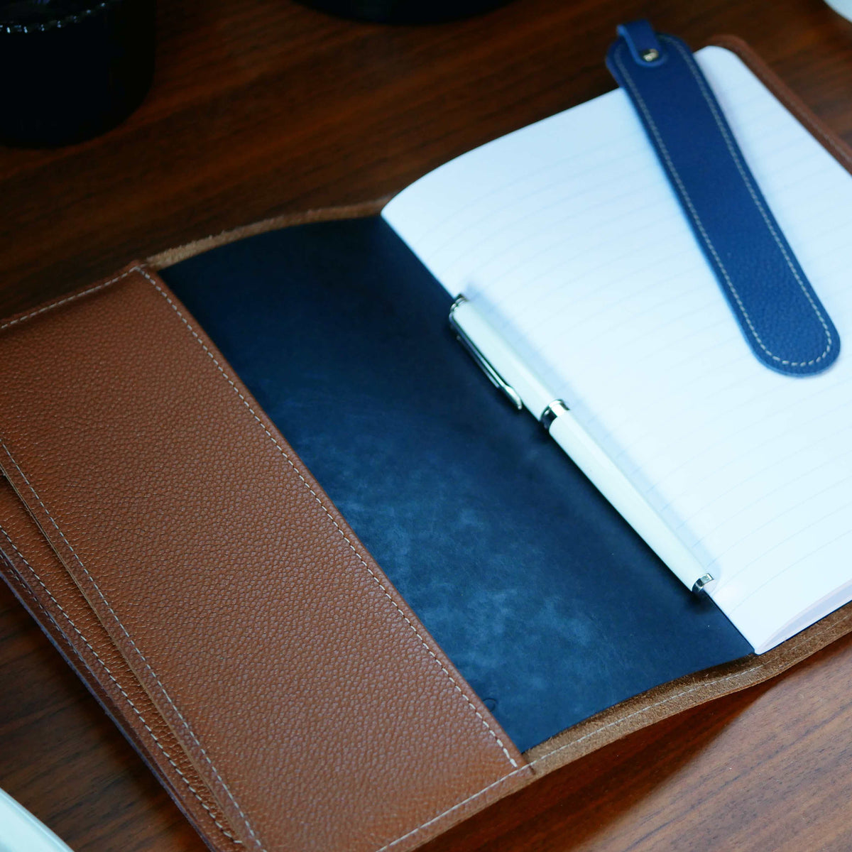 Carnet A5 en cuir personnalisable