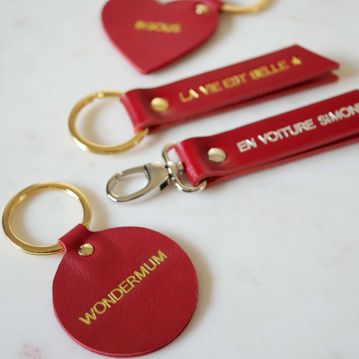 Porte-clés ROND personnalisé