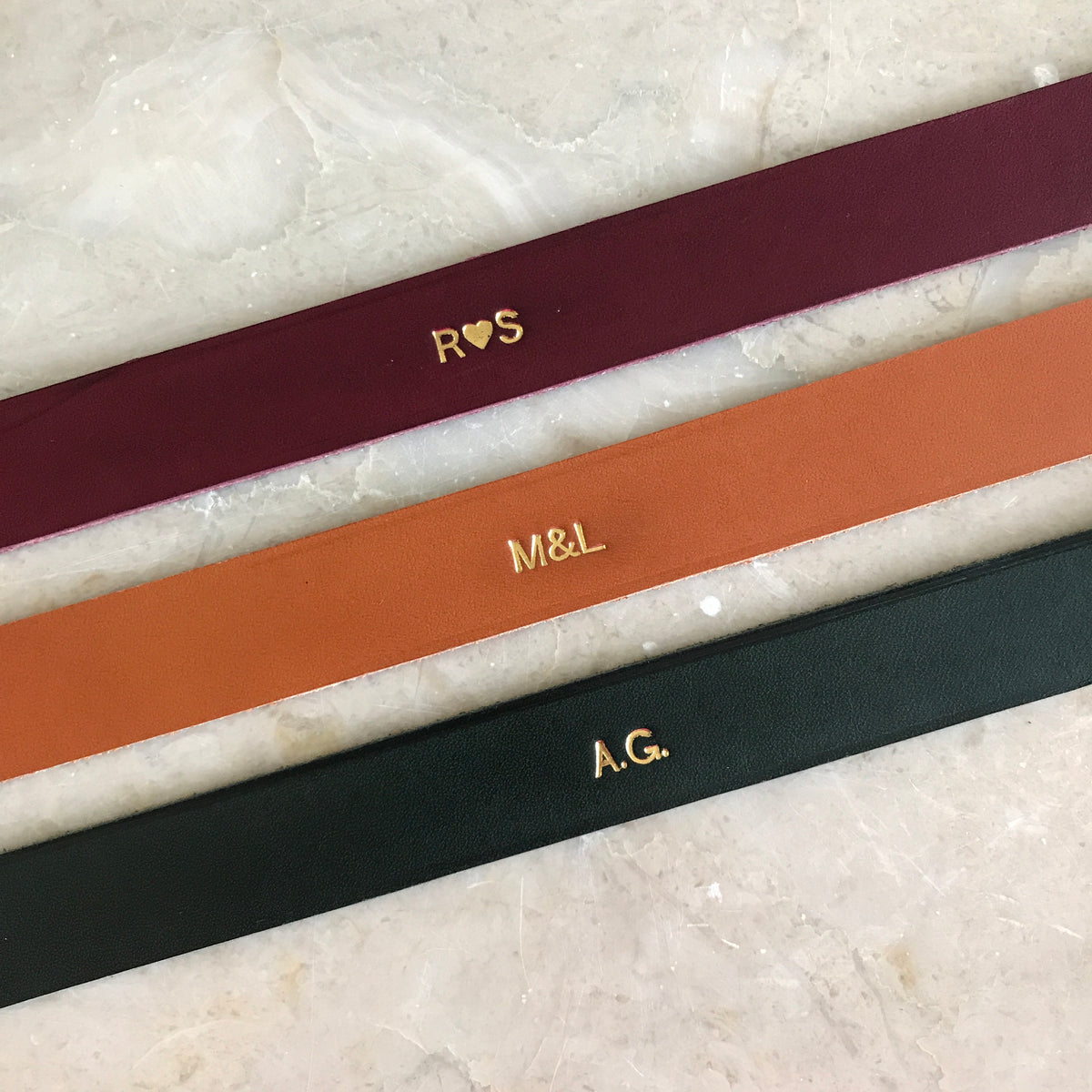 Ceinture femme Germaine moyenne en cuir – Boucle torsadée