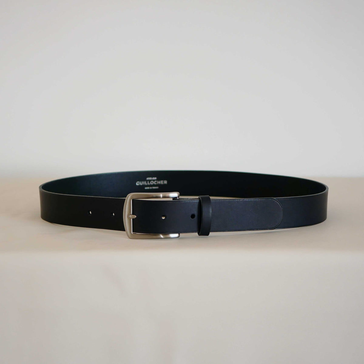 Ceinture homme Auguste en cuir pleine fleur