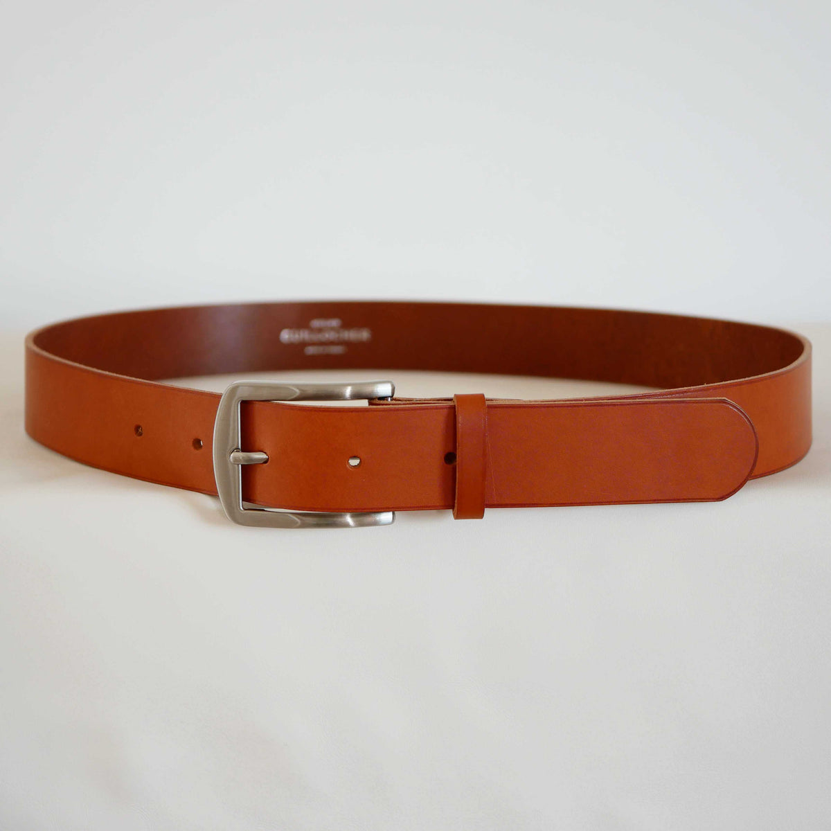 Ceinture homme Auguste en cuir pleine fleur