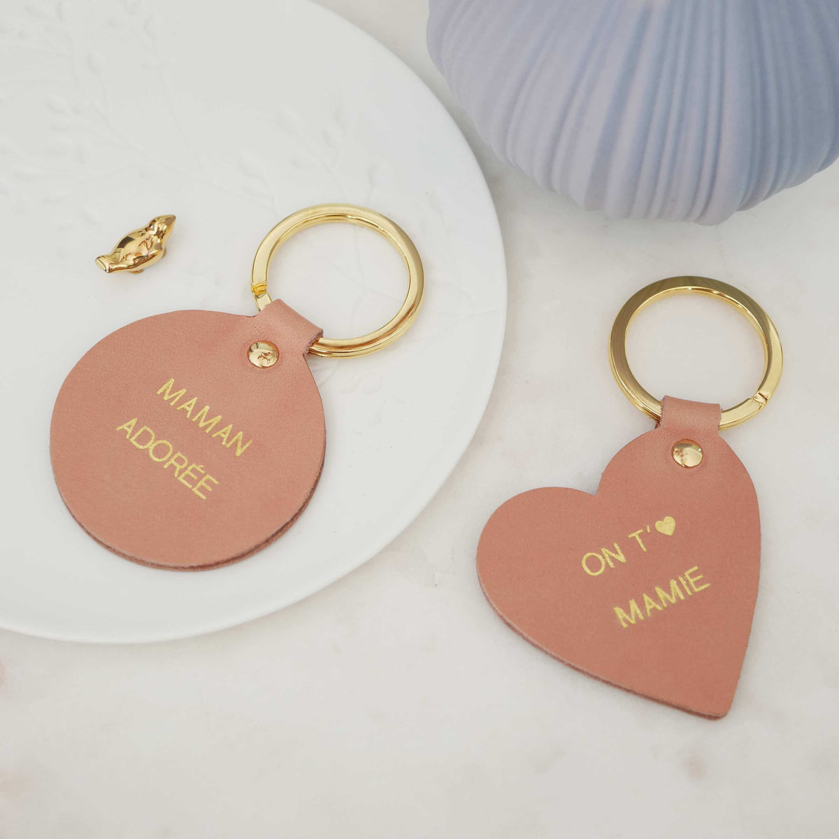 Porte-clés COEUR personnalisé